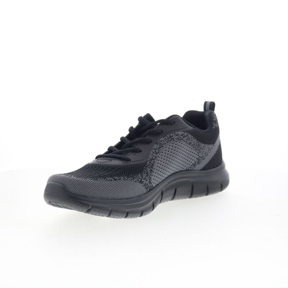 Skechers Mens Track - Glendor Black Shoes (NWT) - Picture 4 of 7